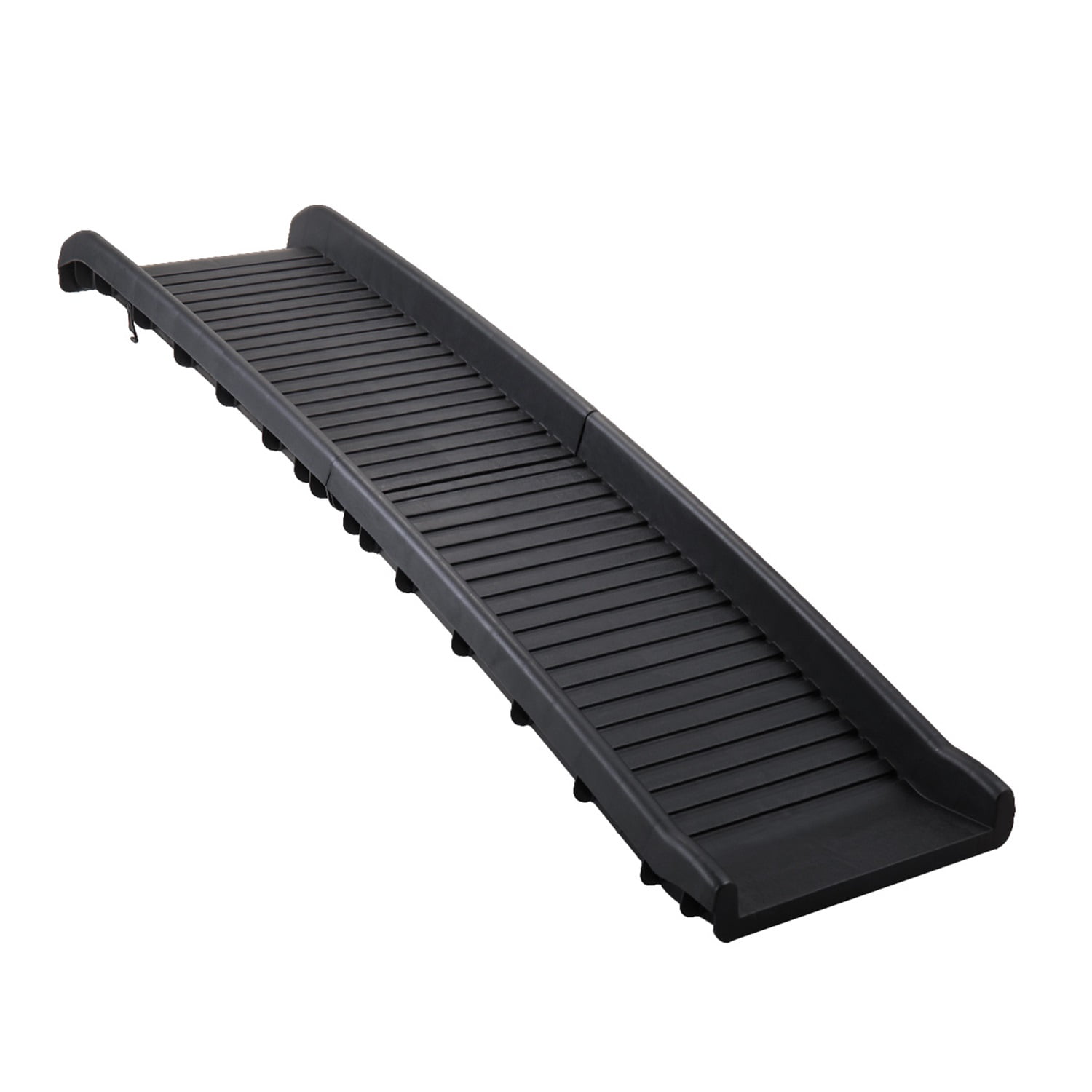 Pefilos 63" Portable Pet Ramp for Large Dogs, Deluxe Telescoping Dog Ramp for Cars, Trucks, SUVs, Supports up to 110 lb, Easy Storage, Black Pefilos 63" Portable Pet Ramp for Large Dogs, Deluxe Telescoping Dog Ramp for Cars, Trucks, SUVs, Supports up to 110 lb, Easy Storage, Black