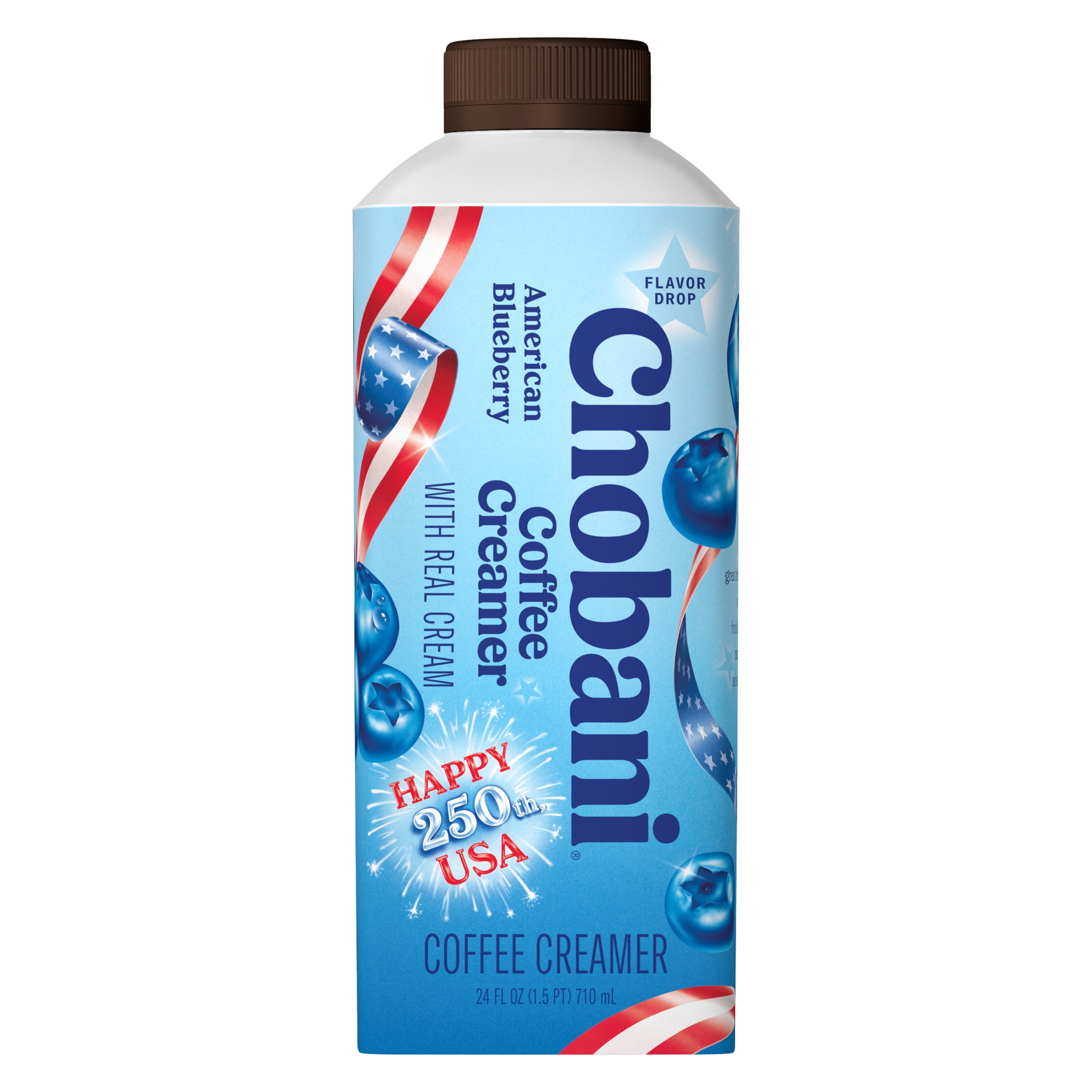 Chobani Coffee Creamer Limited Batch American Blueberry 24 fl oz Carton