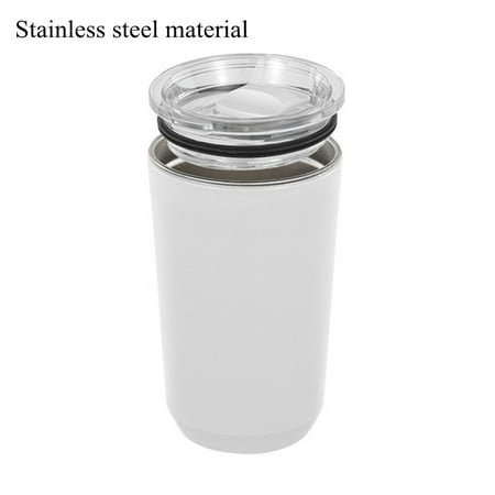 

Portable Stainless Steel Coffee Cup with Lid 360/460/560ml Double Wall Mug Anti-Scald Thermal Milk Cups Tumbler Drinkware