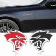 thumbnail image 4 of 3d Metal Car Emblem Rear Trunk Badge Decal Sticker For Dodge Srt Srt6 Charger Hellcat Journey Challenger Ram Journey Caravan Ram, 4 of 5