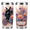 Black, variant on Lotusprint LLC Personalized Black Cat Stainless Tumbler 20oz Flat 2D Print, Floral Butterfly Cat Skinny Tumbler
