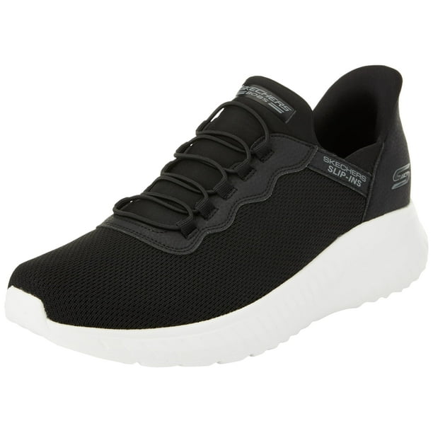 Zapatos Skechers Bobs Squad Chaos-Daily Hype sin cordones negros para hombre