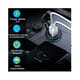 thumbnail image 4 of Cargador Iluminado Usb Dual 3.0a 1 Pieza, Negro Azul, 4 of 5