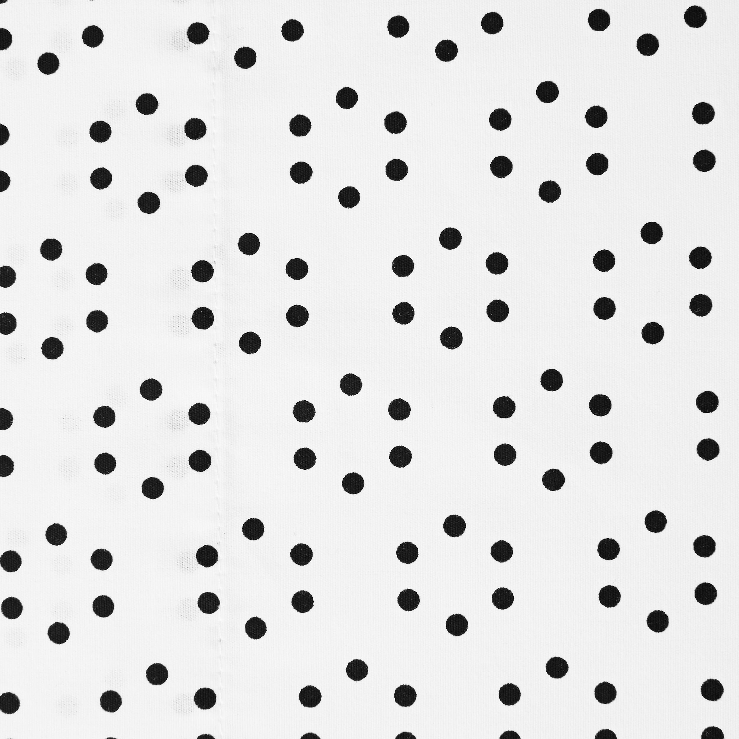 Mainstays 300 Thread Count Black Floral Dot Sheet Set, Full