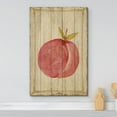 thumbnail image 2 of wall26 Canvas Print Wall Art Antique Retro Wood Panel Red Apple Fruit Cooking Sketch Digital Art Modern Art Decorative Bohemian Chic Kitchen/Food Rustic for Living Room, Bedroom, Office - 24"x36, 2 of 5