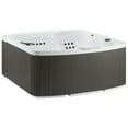 thumbnail image 5 of Lifesmart Leganza Hot Tub - 6-Person, 90- Jet, 230-Volt Spa in Arctic White/Coastal Gray, 5 of 14