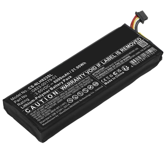 Replacement Battery for Nest Doorbell,GQ STYLE AC,G823-00179-01,6000mAh