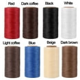thumbnail image 2 of 150D 260M/Roll Crafts Hand Stitching Jewelry Cords Sewing String Stitching Cord Leather Tool Waxed Thread BLACK, 2 of 8