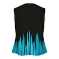 thumbnail image 6 of BRGZLK Tank Tops For Women Irregular Neck Fashion Striped Solid Color Casual Summer Sleeveless Loose Fit Dressy Work T-Shirt, 6 of 6