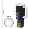thumbnail image 4 of Yiaed Scooby-Doo Imprimé 40oz Contenant Isotherme Double Paroi en Acier Inoxydable Tasse de Voyage Café Isolée sous Vide avec Poignée Aventure Réutilisable, 4 of 8