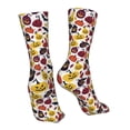 thumbnail image 7 of Cauagu Halloween Pumpkin Pattern Fun Novelty Crew Socks,Casual Athletic Socks Neutral Socks Cozy Crew Socks Christmas Gift, 7 of 7