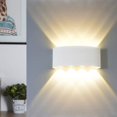 thumbnail image 3 of 2 lámparas de pared impermeables para exteriores modernas, 8 ledes para hoteles. Kuyhfg Bienvenido a Kuyhfg, 3 of 4