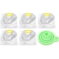 thumbnail image 1 of HUGFEGWE Grain Storage Bag Transparent Reusable Sealed Lid Humanized Handle for Kitchen Food Storage (5kg) CJB91-51314, 1 of 9