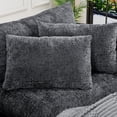thumbnail image 7 of JONPONY 111" Modular Cloud Couch, L Shaped Sectional Sofa with Movable Ottoman,3 Oversized Seats Sleeper Couches for Living Room, Apartment,Grey, 7 of 7