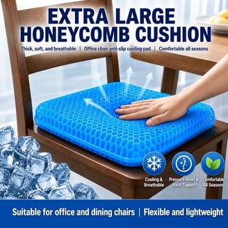 EGG SITTER 本物 Firm Pad Egg Sitter Seat Cushion with Optimal Lumbar Support | As