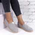 thumbnail image 4 of Vedolay Sneakers for Women Casual Women's Slip on Shoes with Arch Support Comfort Wide Light Weight Shoes,Gray 10, 4 of 5