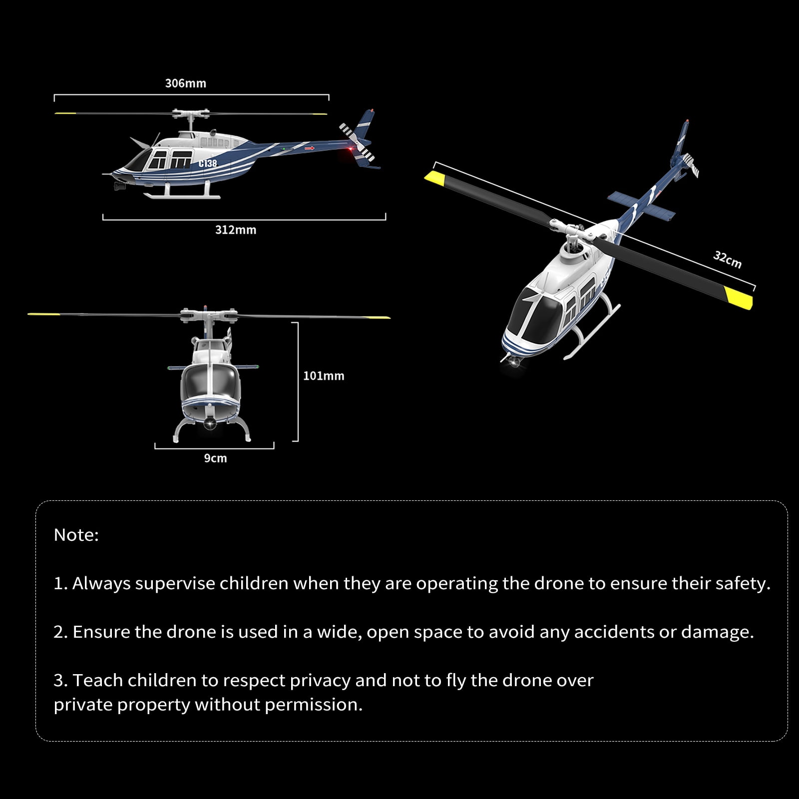 Model aircraft,Free Battery One- Battery One- Function Bell206 Helicopter 6ch Propeller Click Roll Takeoff Helicopter 6ch 33 Scale Bell206 Propeller Free Red 2 battery