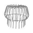 thumbnail image 1 of relayinert Gutter for Leaf Guard Round Weatherproof Rust Resistant 4 Clogging Anti Strainer Filter inch Silver 6 inch, 1 of 6