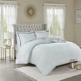 thumbnail image 4 of Home Essence Lian 3 Piece Cotton Printed Reversible Duvet Cover Set, King/Cal King, Blue, 4 of 13