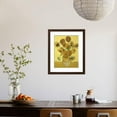 thumbnail image 4 of Vase of Fifteen Sunflowers, c.1888, Botanical Seasons Framed Art Print Wall Art by Vincent van Gogh Sold by Art.Com, 4 of 6