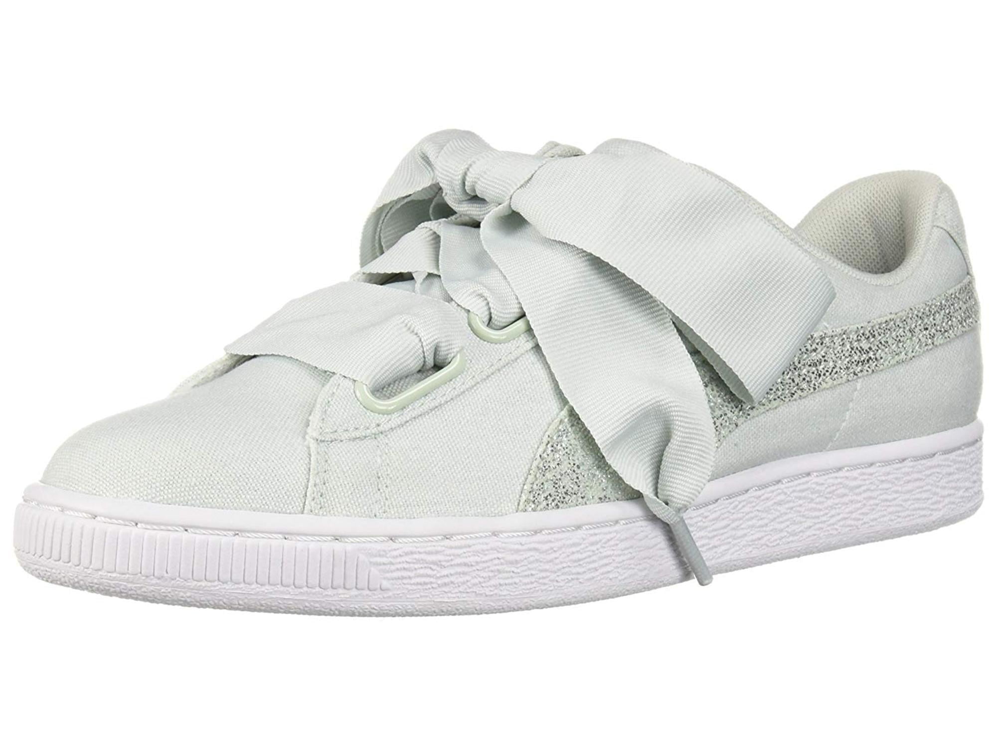 basket heart canvas women's sneakers