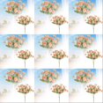 thumbnail image 1 of 12PCS 12.2" Artificial Carnation Garland - Realistic Silk Flower Wall Decor - Faux Carnations Bouquet for Room Decoration, 1 of 5