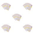thumbnail image 1 of jesticaly 10 Sheets Commend Stickers Lovely Removable PVC Teacher Praise Labels Cartoon Reward Decals School Students Using Good 5Set, 1 of 6