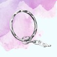 thumbnail image 2 of WHAMVOX 50pcs Key Chain Wreath Metal Rings with Four Flat Chain for Portable Carrying, 2 of 8