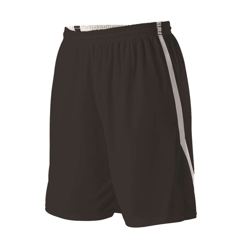 Alleson Athletic Girls' Reversible Basketball Shorts Color Black
