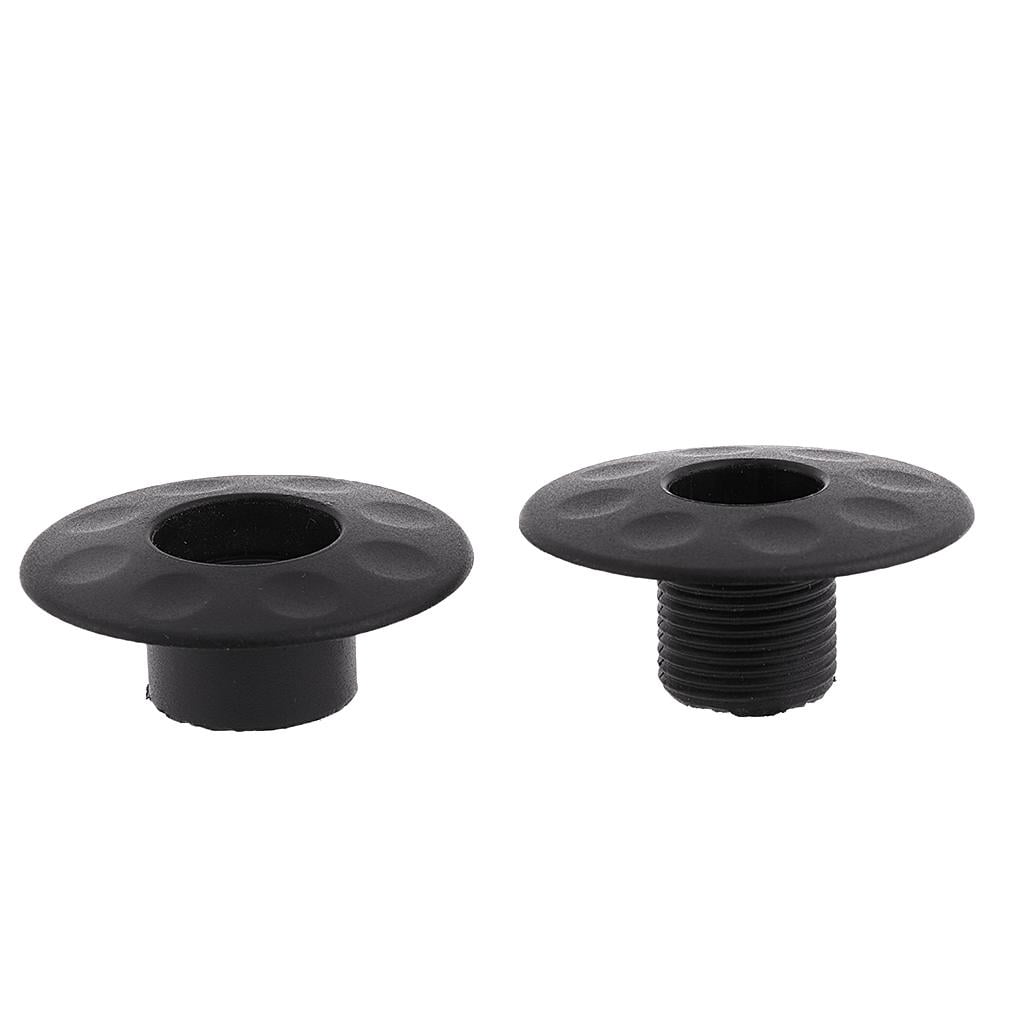 20 Pieces Foosball Bearing Table Football Edge Bearings Accessories Black