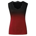 thumbnail image 4 of Women's Sleeveless Printed Lace Casual Tank Top, 4 of 4
