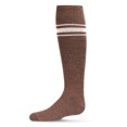 thumbnail image 3 of MeMoi Marled Ribbed Stripe Cotton Blend Knee High Socks - Girls - Female, 8, Black, 3 of 6