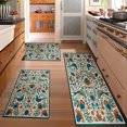thumbnail image 2 of Kitchen Rugs Sets of 3 Non Slip Washable Kitchen Mats for Floor, Waterproof Kitchen Runner Rug, Floor Mat Carpet for Entryway, Laundry, Sink, Hallway, Bathroom, 2 of 12