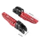 thumbnail image 3 of Paire de repose-pieds avant gauche et droit pour moto Yamaha MT-03, MT-25, MT-07, MT-09, R3, XJ6, rouge, 3 of 4