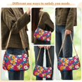 thumbnail image 4 of FORMRS Womens Shoulder Bag with Chain Strap Clutch Purse Cute Tote Handbag, Red Whimsical Floral, 4 of 7