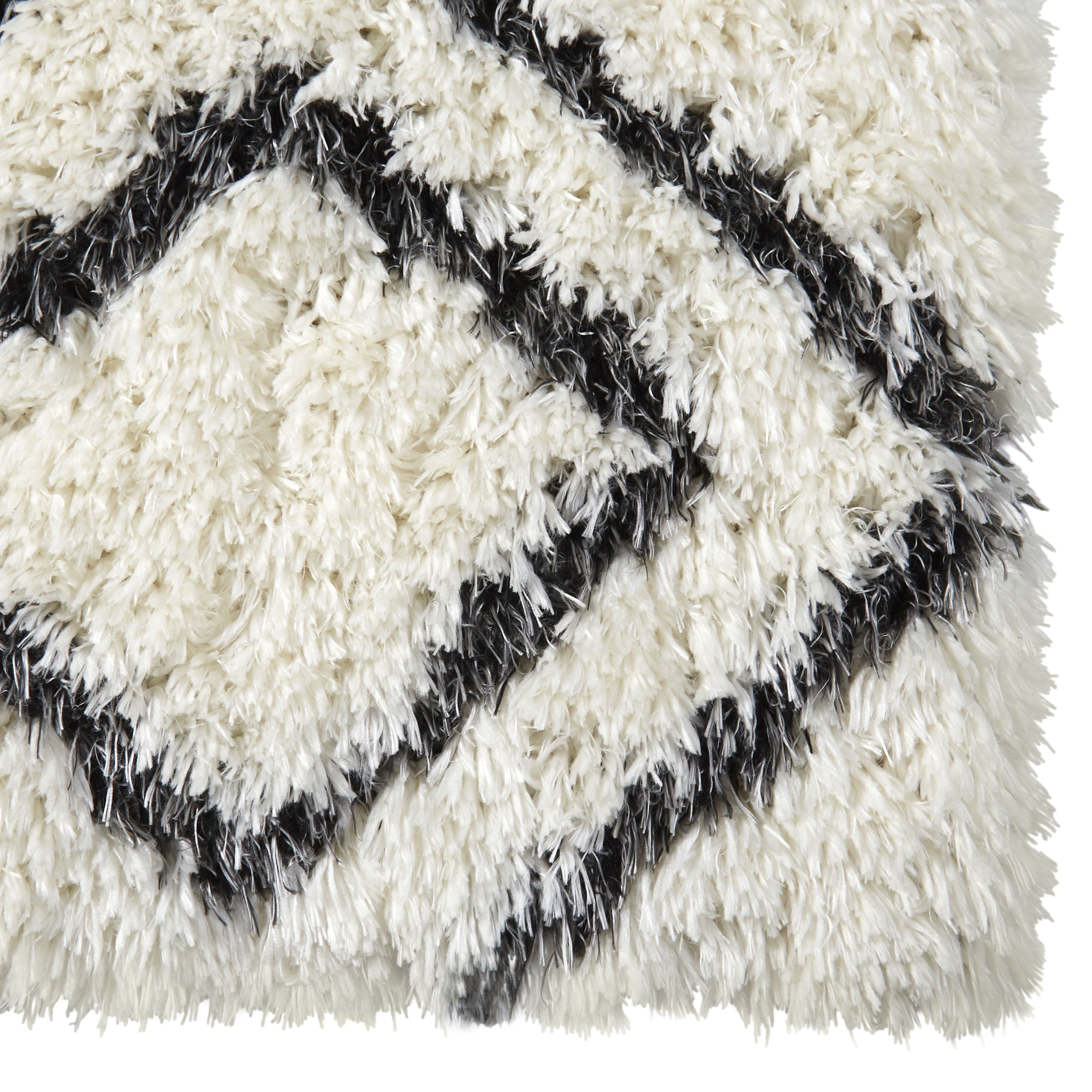Laura Hill Cambridge Brooks Area Rug, Ivory/Charcoal, 5'2"x7'2"