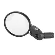 Qiilu Bicycle Handlebar Review Rear Back View 180 Rotation Mirror for Mountain Road Bikes , Bike Mirrors, Back View Mirror