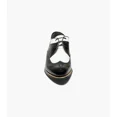 thumbnail image 3 of Stacy Adams Men's Shoes Dayton Black White Wingtip Oxford Leather 00605-21 Shiny, 3 of 7