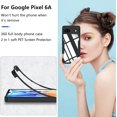 thumbnail image 5 of KOMI Case for Google Pixel 6A, 360 Degree Full Body Rugged with Built-in Screen Protector Heavy Duty Protection Slim Fit Shockproof Cover for Google Pixel 6A Phone Case 6.1" (Black), 5 of 5