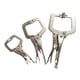 thumbnail image 5 of 3 piezas de alicates de abrazadera en C de bloqueo, abrazaderas de soldadura de 6, 9 y 11 pulgadas, abrazaderas de cara de metal para artesanos,, 5 of 8