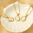 thumbnail image 3 of Loovee Jewelry Necklaces for Women 26 Letter Alphabet A-Z Pendant Necklace in Sterling Silver Birthday Jewelry Gifts, 3 of 7