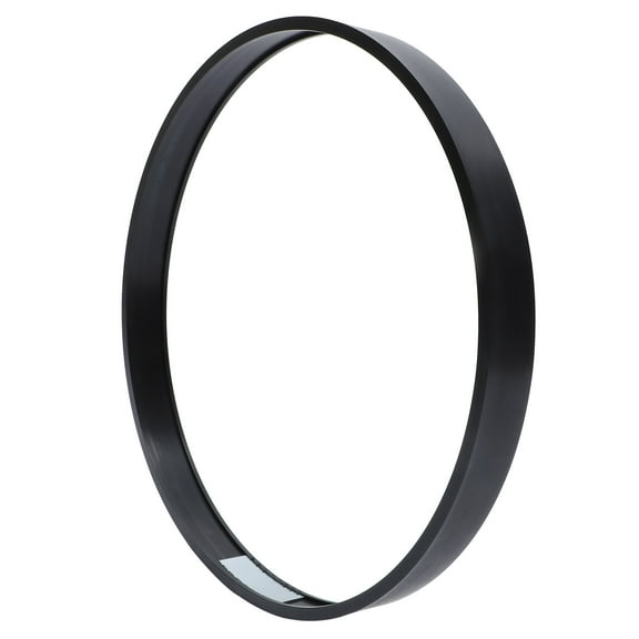 NICERIO Aluminum Round Photo Frame Black Simple Design for Home Decor