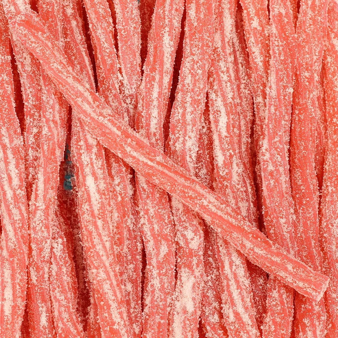 Pink Lemonade Licorice Sour Sticks by Its Delish, 5 lbs Bulk Bag  Great Gifts Party Sweets  Made in USA, Vegan, Kosher