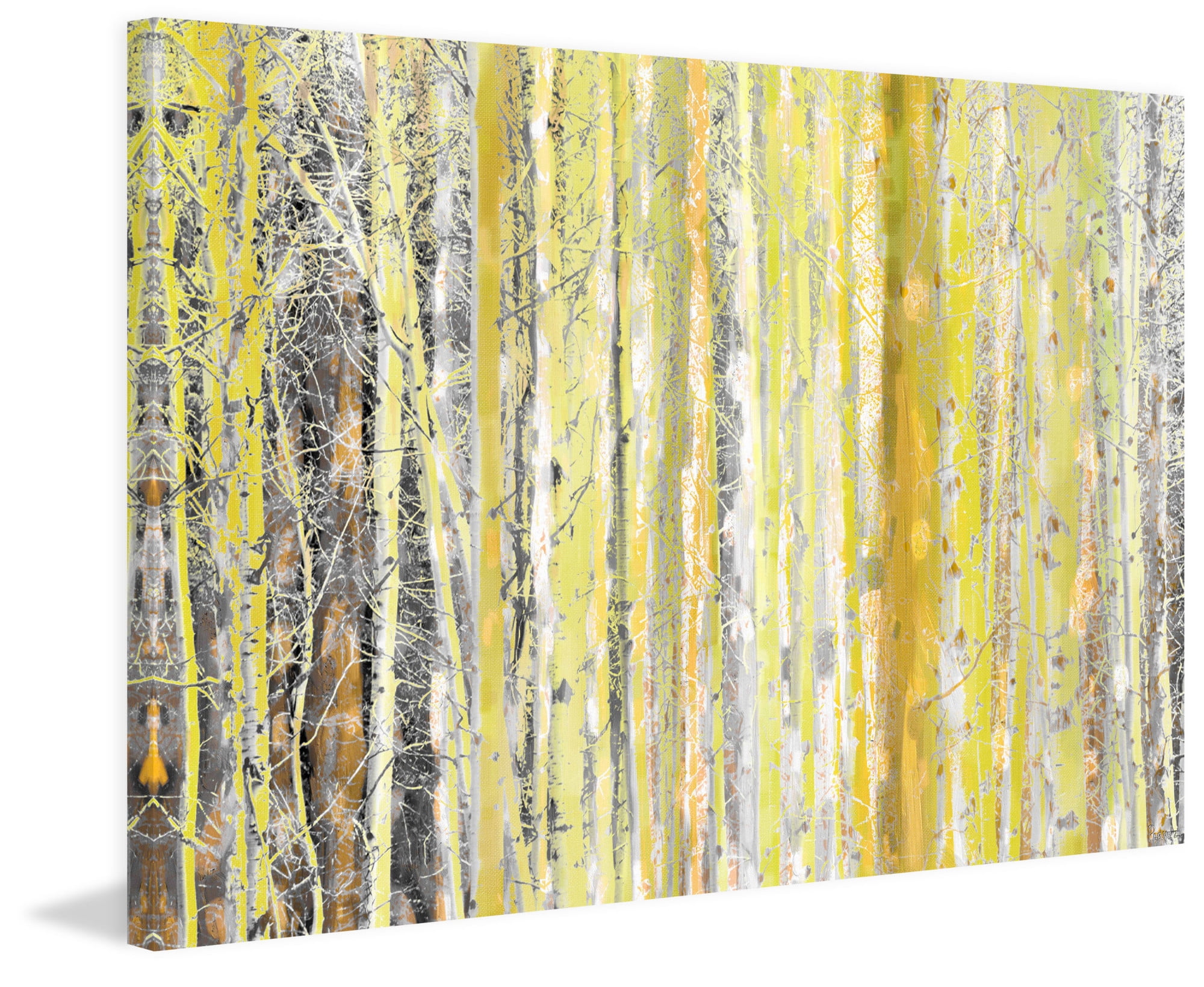 Parvez Taj Aspen Forest 2 Canvas Wall Art