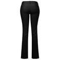 thumbnail image 2 of Made by Olivia Women's High Waist Comfy Stretchy Bootcut Trouser Pants, 2 of 6