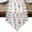 White, variant on Alphabet Table Runner Linen Burlap Table Runner 36 Inches Small Cartoon Colorful Animals Letter Crayon Dresser Scarves for Kitchen Island Coffee Dining Room Party Wedding Holiday Decor 13"x36"