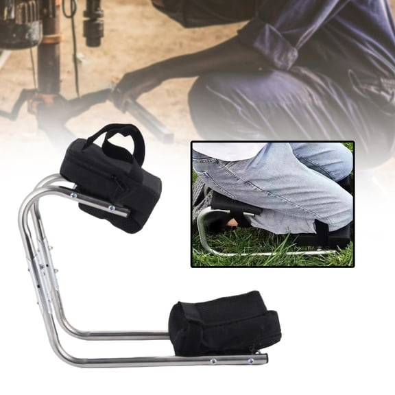 koolsoo Knee Pad Knee Seat for Garden Sturdy Comfortable Labor Saving Tools Compact Farm Work Kneeling Mat Kneeling Device for Garden