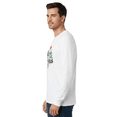 thumbnail image 4 of Gildan Merry Christmas Graphic T-Shirt for Men, Long Sleeve Christmas Print Tee, White, L, 4 of 5
