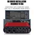 thumbnail image 4 of Professional 24Bit 192KHz Audio Interface 2 Input Sound Card, 4 of 5