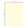 thumbnail image 2 of Off White 17x22 Uncut Art Mat Board - No Opening - 1 Mat, 2 of 7